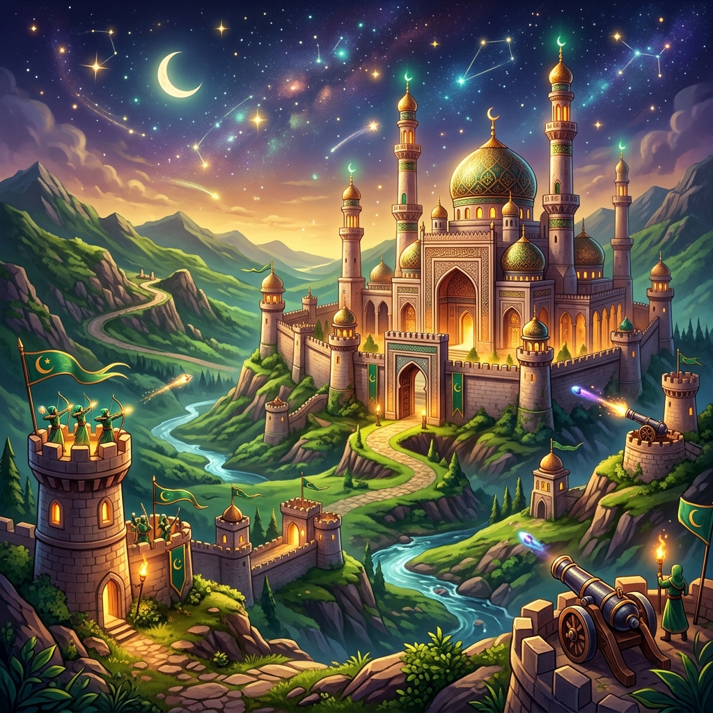 HalalCastle Tower Defense Game